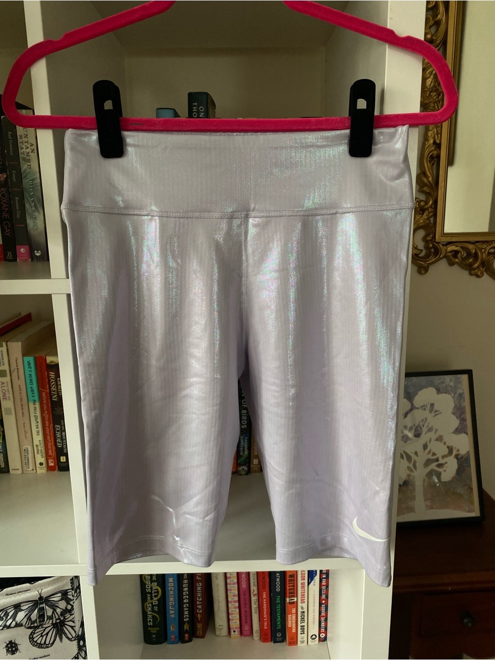 Nike Iridescent Lavender Bike Shorts